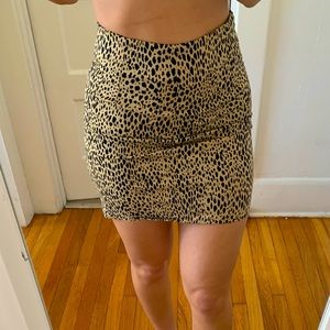 Cheetah Skirt